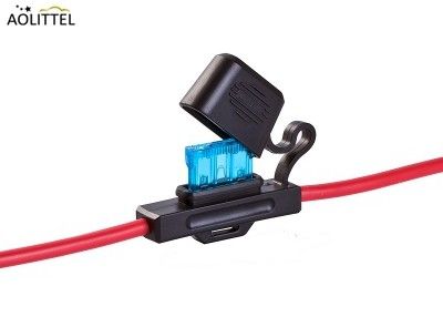 품질  Custom Made Automotive In-Line Splash-waterproof Auto Fuse Holder 9012 For ATS ATO Fuse 1A~30A 공장