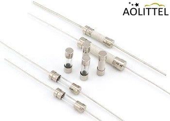 3.6x10mm UL CUL를 가진 축 납을 첨가하는 타임 딜레이 카트리지 유형 소형 유리관 신관 100mA-24A 250V