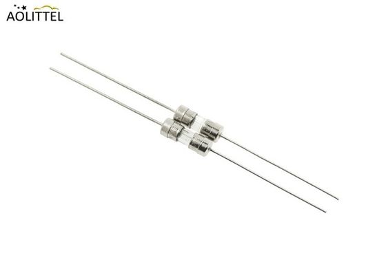 3.6x10mm UL CUL를 가진 축 납을 첨가하는 타임 딜레이 카트리지 유형 소형 유리관 신관 100mA-24A 250V