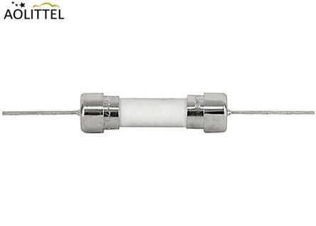 3.6x10mm 느린 한번 불기 카트리지 세라믹 관 신관 125V 100mA-12A를 거치하는 Schurter SPT 동등한 PCB 또는 THT