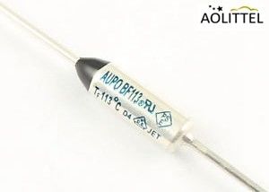 모터 보호 Limitor 금속 케이싱을 가진 비 재시동할 수 있는 TF 172C 250V 10A AUPO TCO 열 커트오프 신관 BF172