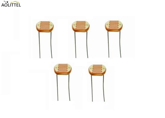 내습성 7mm 세라믹 Photoresistor 감광 장치를 위한 플라스틱에 의하여 캡슐에 넣어지는 CD 광전도 세포