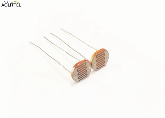 가벼운 저항 10-20 KOhm를 가진 에폭시 입히는 광전지 11mm 직경 Photoresistor 빛 감지기 GM11528