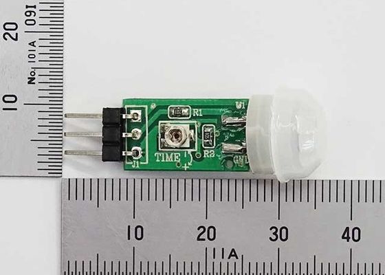 3m-5m 소형 관제사 PIR Dectector 단위 프레넬 렌즈 PCB 저항기를 가진 수동적인 적외선 운동 측정기 SB412