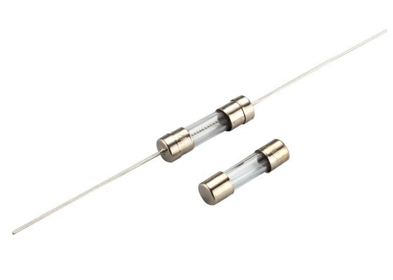 낮은 끊는 수용량을 가진 일본 PSE 증명서 축 지도 빠르 행동 5x20 mm F 유리관 신관 1.25A