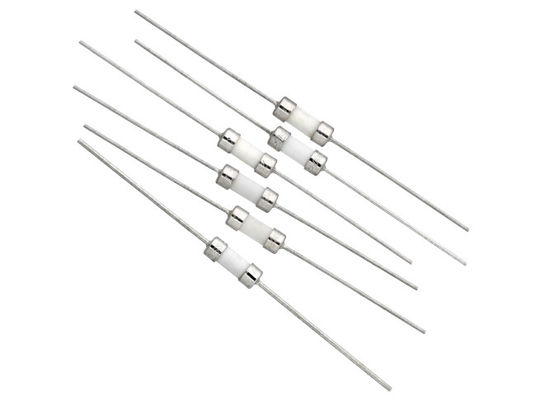찬성된 UL를 가진 도금한 금관 악기 모자 3x10mm 원통 모양 납을 첨가하는 시간의 지체 세라믹 관 신관 1.6A 250VAC 널 산을 니켈 도금을 하십시오