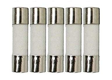 5.2x20mm 합금 성분 니켈을 가진 빠른 임시 세라믹 관 신관 250VAC 3A는 큰 현재 신청을 위한 금관 악기 모자를 도금했습니다