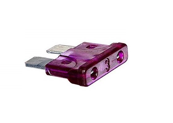 플라스틱 PA66 캡슐에 넣기 빠른 한번 불기 19x5.2x19.2mm 자동 잎 신관 ATO 32V 58V 60V 80V 3Amp Violte 최대 중형