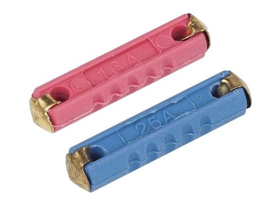DIN72581 EU 자동 차 자동 잎을 위한 표준 GBC 아연 합금 베이클라이트 6x24mm 유럽 자동 신관 32VDC 5A-40A는 융합합니다