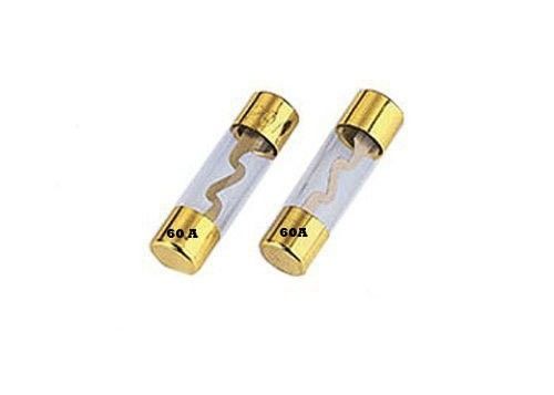 차 자동 차량 오디오 증폭기 입체 음향 S 모양 성분 도금되는 금을 가진 유리관 AGU 10x38mm 자동 신관 10-80A 32VDC