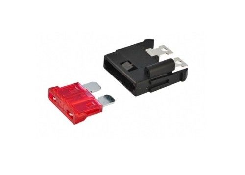 표준 PCB 산 빠른 삽입 나일론 쌓을수 있는 매체 ATC ATO 플러그 접속식 자동 신관 1A-30A를 위한 자동 신관 홀더 구획