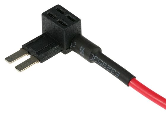Micro2 마이크로 컴퓨터 II ATA는 신관 접합기를 가진 회로 32V 15A 인라인 차 트럭 소형 자동 신관 홀더 UL1015 16AWG 빨강을 추가합니다