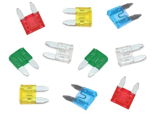 ISO8820-3 인라인 신관 홀더 접합기를 위해 표준 BFMN-1225 자동 차 ATM 소형 잎 신관 25A 32V 자연적인 11mm
