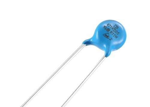 UL는 ZNR 일시적인 큰 파도 흡수기 금속 산화물 배리스터 05D471K 5mm 470V 300VAC 385VDC 800A 0.1W 21J를 찬성했습니다