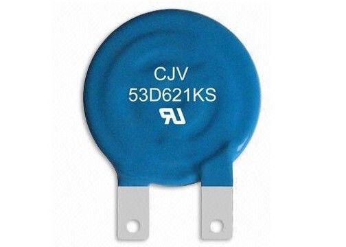 2Pin 53mm UPS 과전압 보호를 위해 단 하나 원판 VDR 금속 산화물 배리스터 운동 구획 53D271K 270V 10% 70KA