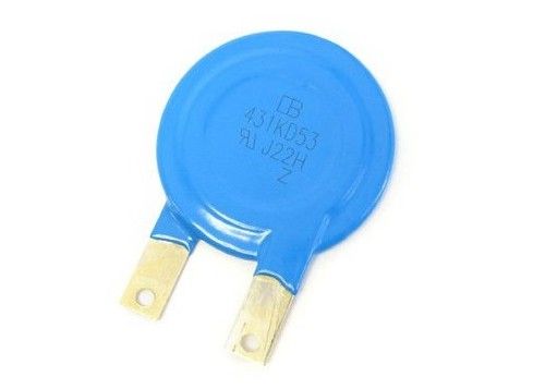 2Pin 53mm UPS 과전압 보호를 위해 단 하나 원판 VDR 금속 산화물 배리스터 운동 구획 53D271K 270V 10% 70KA