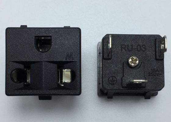 브라질에 3Pin 브라질인 호주 미국 영국 EU는 교류 전원 전기 소켓 충전기 접합기 여행 변환기 검정 출구를 폐쇄합니다