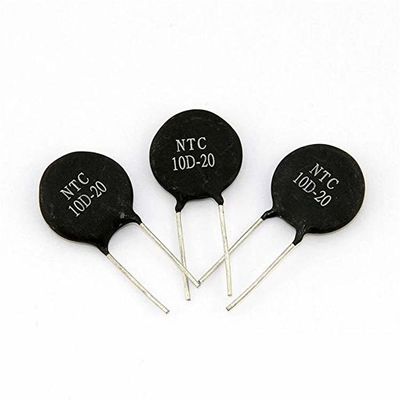 ICL 돌입 현재 한정된 2PIN 원판 힘 NTC 서미스터 25mm 0.7D-25 1.5D-25 3D-25 5D-25 10D-25 12D-25 16D-25 20D-25