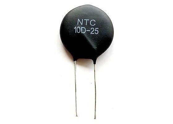 ICL 돌입 현재 한정된 2PIN 원판 힘 NTC 서미스터 25mm 0.7D-25 1.5D-25 3D-25 5D-25 10D-25 12D-25 16D-25 20D-25