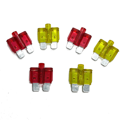 LED 자동차 블레이드 퓨즈 32V 10A 15A 20A 25A 30A 35A 40A 자동차 퓨즈