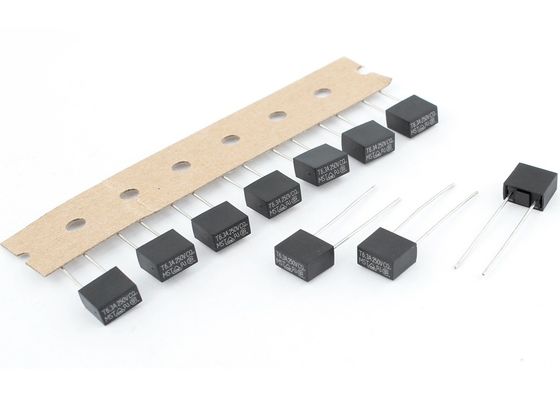 125V 250V 300V 350V를 평가하는 전압을 가진 인 자유로운 정연한 Pastic 빨간 느린 한번 불기 마이크로 신관 100mA-6.3A 8.4x7.2x4.0mm