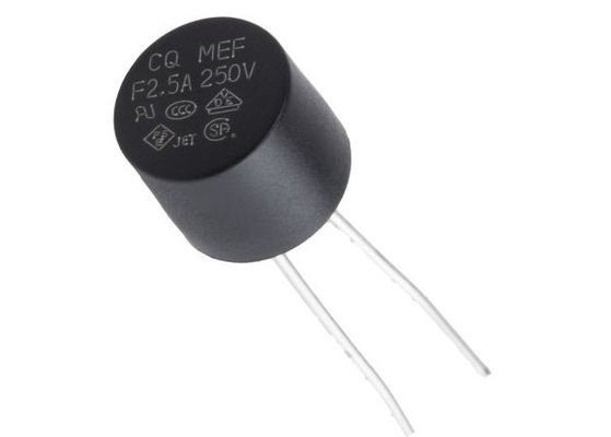 빠른 임시 원통 모양 플라스틱 모자 테이프 부피 포장을 가진 Subminiature 신관 MEF 001 F1A 250V 8.35x7.7mm VDE