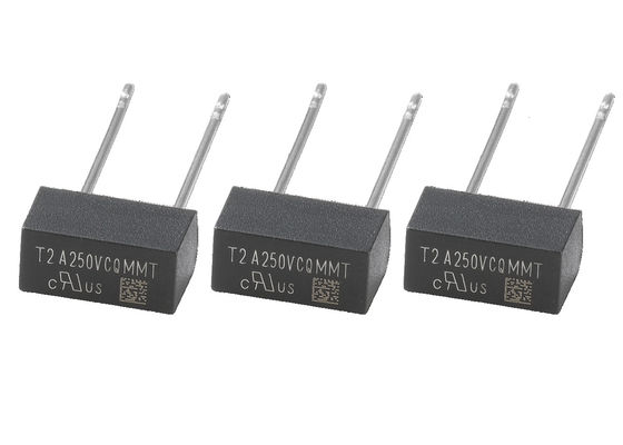 가장 얇은 MMT 시리즈 플라스틱 상자 시간의 지체 광선 지도 마이크로 신관 8.35x5x3.95mm 2A 250V 300V 400V TUV CQC KC PSE UL