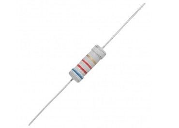 0.25W 0.5W 0.6W 1W 2W 3W는 내염성 가융 금속 영화 저항기 0.1OHM-1KOHM 단식합니다
