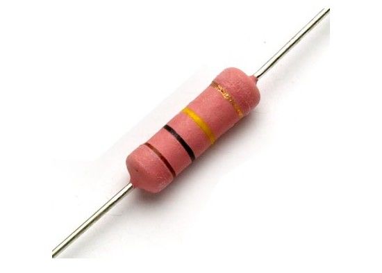 0.25W 0.5W 0.6W 1W 2W 3W는 내염성 가융 금속 영화 저항기 0.1OHM-1KOHM 단식합니다