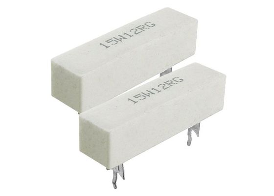 SQP SQM SQZ SQH MPR SQS 높은 반토 세라믹 시멘트는 Wirewound 저항기 20W 500RJ 63x13x13mm를 고쳤습니다