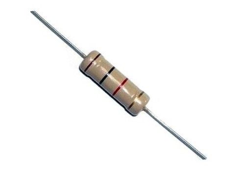 소형 CFR 탄소 영화는 저항기 0.5W 1WS 330R 5% 350V 축 납을 첨가하는 카키색 9032 3.2x9mm를 고쳤습니다