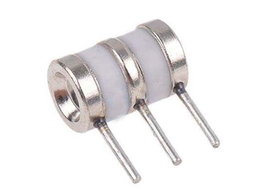 11.5mmx7.5mm는 케이블 모뎀을 위한 기체 방전 관 GDT SE72-600X 600V 20KA 3PIN를 치수를 쟀습니다