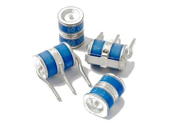 11.5mmx7.5mm는 케이블 모뎀을 위한 기체 방전 관 GDT SE72-600X 600V 20KA 3PIN를 치수를 쟀습니다