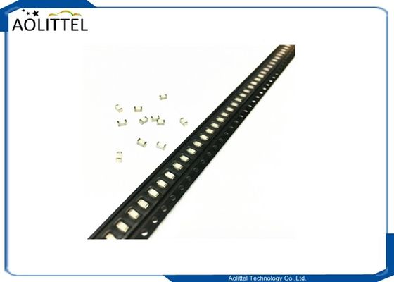 1206 지상 산 2 전극은 세라믹 기체 방전 관 GDT 3216 350V 500A 3.2x1.6x1.6mm를 네모로 했습니다