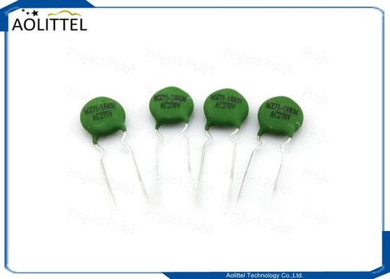실리콘은 색깔 텔레비젼을 위한 알리는 Degaussing PTC 서미스터 MZ71-18RM AC270V 14mm 18Ohm TC 60C를 입혔습니다