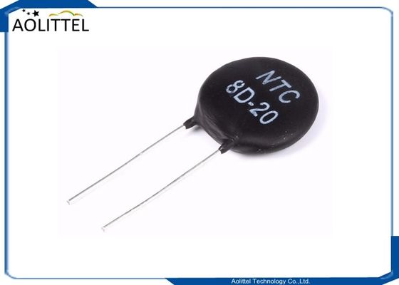 회로 보호 MF72 힘 NTC 서미스터 8D-20 8D20 8ohms 6Amp 20mm 돌입 현재 제한기