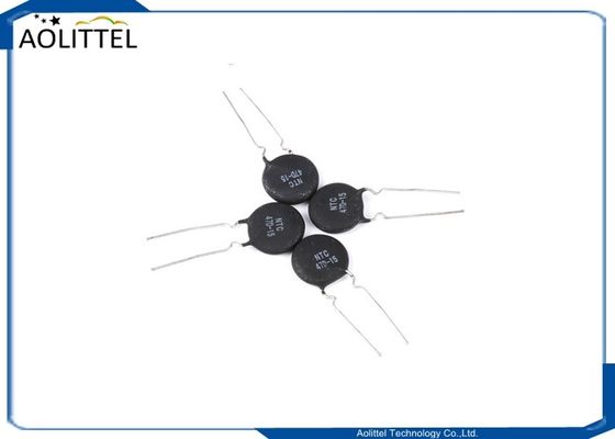 디스크 NTC 서미스터 저항기 NTC 47D-15 47D15 열 저항기 47Ohm 15mm 제한되는 3A 현재 돌입