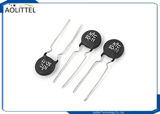 MF72-5D-11 7.5mm 지도 간격을 제한하는 구멍 힘 NTC 서미스터 큰 파도 현재를 통해서 5개 옴 4A