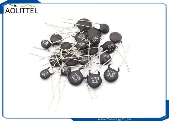 MF72-5D-11 7.5mm 지도 간격을 제한하는 구멍 힘 NTC 서미스터 큰 파도 현재를 통해서 5개 옴 4A