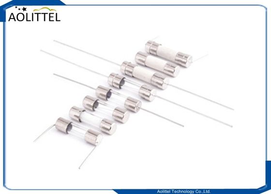 3AB 3AG 6.35x32mm 빨리 행동 카트리지 신관 5A AC 250V 125V 유리관 신관 6.250MFC1500A