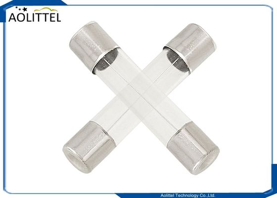 3AB 3AG 6.35x32mm 빨리 행동 카트리지 신관 5A AC 250V 125V 유리관 신관 6.250MFC1500A